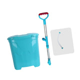 Maxbell Backpack Carrying Granular Fertilizer Spreader Sturdy Fertilizing Tool Style B