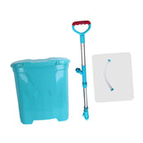 Maxbell Backpack Carrying Granular Fertilizer Spreader Sturdy Fertilizing Tool Style B