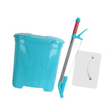 Maxbell Backpack Carrying Granular Fertilizer Spreader Sturdy Fertilizing Tool Style D