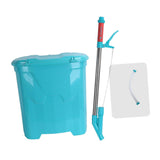Maxbell Backpack Carrying Granular Fertilizer Spreader Sturdy Fertilizing Tool Style D