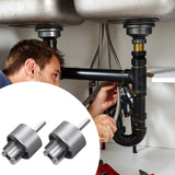 Maxbell Tube Threader Practical Rethreading Tool for Toilet Home Renovation Building 4 point
