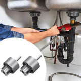 Maxbell Tube Threader Practical Rethreading Tool for Toilet Home Renovation Building 4 point