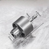 Maxbell Tube Threader Practical Rethreading Tool for Toilet Home Renovation Building 4 point