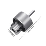 Maxbell Tube Threader Practical Rethreading Tool for Toilet Home Renovation Building 4 point