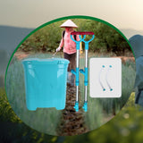 Maxbell Backpack Carrying Granular Fertilizer Spreader Multifunctional 25L