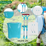 Maxbell Backpack Carrying Granular Fertilizer Spreader Multifunctional 25L