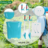 Maxbell Backpack Carrying Granular Fertilizer Spreader Multifunctional 25L