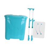 Maxbell Backpack Carrying Granular Fertilizer Spreader Manual Fertilizing Tool Style A