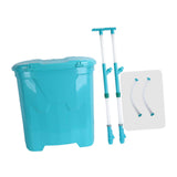 Maxbell Backpack Carrying Granular Fertilizer Spreader Manual Fertilizing Tool Style A