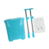 Maxbell Backpack Carrying Granular Fertilizer Spreader Manual Fertilizing Tool Style B