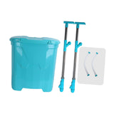 Maxbell Backpack Carrying Granular Fertilizer Spreader Manual Fertilizing Tool Style B