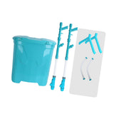 Maxbell Backpack Carrying Granular Fertilizer Spreader Manual Fertilizing Tool Style C