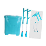 Maxbell Backpack Carrying Granular Fertilizer Spreader Manual Fertilizing Tool Style C