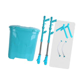 Maxbell Backpack Carrying Granular Fertilizer Spreader Manual Fertilizing Tool Style D