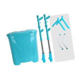 Maxbell Backpack Carrying Granular Fertilizer Spreader Manual Fertilizing Tool Style D