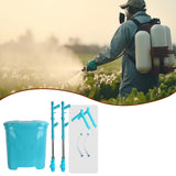 Maxbell Backpack Carrying Granular Fertilizer Spreader Manual Fertilizing Tool Style D
