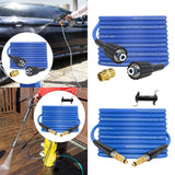 Maxbell High Pressure Washer Hose 32.8ft M22 Thread for Driveway Cleaning Car Window A