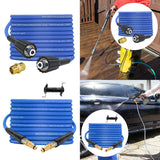 Maxbell High Pressure Washer Hose 32.8ft M22 Thread for Driveway Cleaning Car Window A