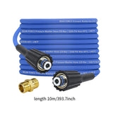 Maxbell High Pressure Washer Hose 32.8ft M22 Thread for Driveway Cleaning Car Window A