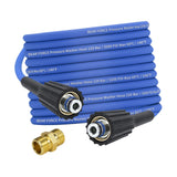 Maxbell High Pressure Washer Hose 32.8ft M22 Thread for Driveway Cleaning Car Window A