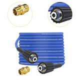 Maxbell High Pressure Washer Hose 32.8ft M22 Thread for Driveway Cleaning Car Window A