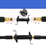 Maxbell High Pressure Washer Hose 32.8ft M22 Thread for Driveway Cleaning Car Window B