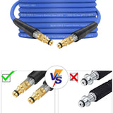 Maxbell High Pressure Washer Hose 32.8ft M22 Thread for Driveway Cleaning Car Window B