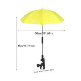 Maxbell Beach Chair Parasols Multipurpose Stroller Umbrella for Outdoor Patio