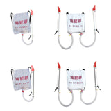 Maxbell Back Carrying Woven Bag Manual Fertilizer Spreader Labor Saving Single PVC Handle
