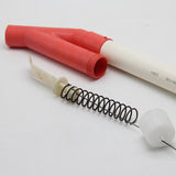 Maxbell Back Carrying Woven Bag Manual Fertilizer Spreader Labor Saving Two PVC Handle