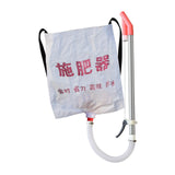Maxbell Back Carrying Woven Bag Manual Fertilizer Spreader Labor Saving Single Metal Handles
