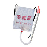 Maxbell Back Carrying Woven Bag Manual Fertilizer Spreader Labor Saving Single Metal Handles