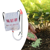 Maxbell Back Carrying Woven Bag Manual Fertilizer Spreader Labor Saving Single Metal Handles