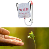 Maxbell Back Carrying Woven Bag Manual Fertilizer Spreader Labor Saving Single Metal Handles