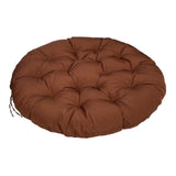 Maxbell Hanging Chair Seat Cushion Comfortable Rocker Chair Pad for Yard Lawn Indoor Brown 40cm
