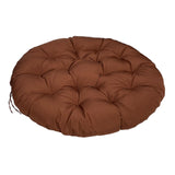 Maxbell Hanging Chair Seat Cushion Comfortable Rocker Chair Pad for Yard Lawn Indoor Brown 40cm