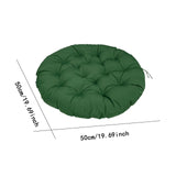 Maxbell Hanging Chair Seat Cushion Comfortable Rocker Chair Pad for Yard Lawn Indoor Green 50cm