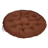Maxbell Hanging Chair Seat Cushion Comfortable Rocker Chair Pad for Yard Lawn Indoor Brown 50cm