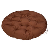 Maxbell Hanging Chair Seat Cushion Comfortable Rocker Chair Pad for Yard Lawn Indoor Brown 50cm