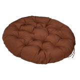 Maxbell Hanging Chair Seat Cushion Comfortable Rocker Chair Pad for Yard Lawn Indoor Brown 50cm