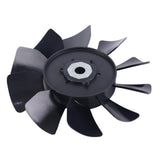 Maxbell 53822 7in 10 Blade Transmission Fan 584282001 Transaxle Cooling Fan