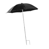 Maxbell Outdoor Plant Umbrella Sun Protector for Potted Plants, Patio Flowers, Yard Black