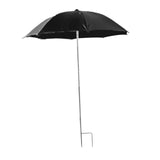 Maxbell Outdoor Plant Umbrella Sun Protector for Potted Plants, Patio Flowers, Yard Black