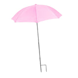 Maxbell Outdoor Plant Umbrella Sun Protector for Potted Plants, Patio Flowers, Yard Pink
