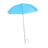 Maxbell Outdoor Plant Umbrella Sun Protector for Potted Plants, Patio Flowers, Yard Blue