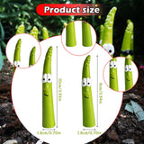 Maxbell 2 Pieces Garden Stakes Plant Art Rustic Ornaments for Park Outside White Eyes