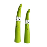 Maxbell 2 Pieces Garden Stakes Plant Art Rustic Ornaments for Park Outside White Eyes