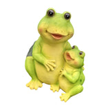 Maxbell Garden Frog Statue Centerpiece Gift Garden Decoration for Balcony Patio Lawn