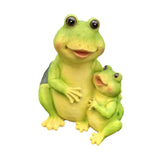 Maxbell Garden Frog Statue Centerpiece Gift Garden Decoration for Balcony Patio Lawn