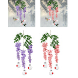 Maxbell Simulated  Flower Hummingbird Feeder Sturdy Multipurpose Long Branch